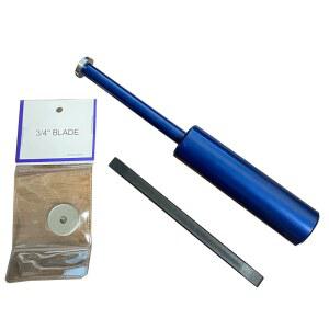 [미국배송] EESC2Y 볼링공 운동 도구 베벨 드로 나이프 볼링 액세서리 엄지 구멍 조절을 위한 3/4 교체 블레이드가 있는 장비