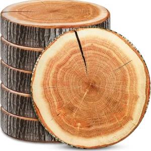 유닛타입 6장 둥근 던지기 쿠션 나무 장식용 부드러운 원형 좌석 그루터기 베개 바닥 천연 3D 디지털