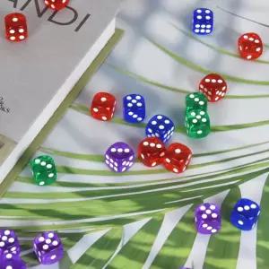 보드게임 미니 주사위 컬러 아크릴