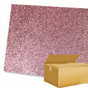 Box_대원 글리터펠트-07(핑크) 230X310mm (50장 1box)미술용지 펠트지 데코 학습 교육용 만들기소품 만들기