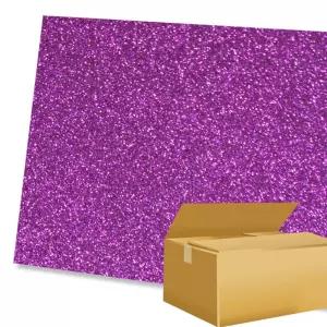 Box_대원 글리터펠트-10(보라) 230X310mm (50장 1box)미술용지 펠트지 데코 학습 교육용 만들기소품 만들기