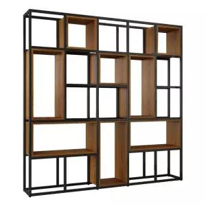 철제 파티션책장 와이드 진열장 파티션 수납 책장 거실