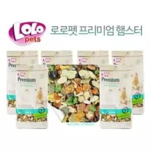 70112 프리미엄 햄스터 900g (6개)사료 먹이 햄스터밥 골든 기니피그용품 친칠라용품