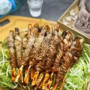 위라이즈 선상급랭 낙지호롱 900G 소주안주 낙지요리 캠핑꼬치구이 호프집안주 냉동식품