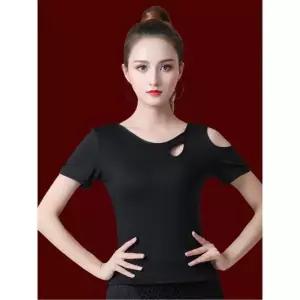 단색 여성용 폴댄스쿠션 댄스 스포츠웨어 쿠션 패턴 E타입 메쉬 소재 스포츠 D타입 있는 tops A XL