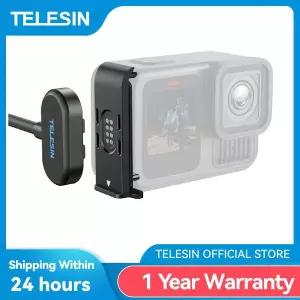 [호환] 텔레신 마그네틱 방수 충전 측면 커버 케이블 키트 (고프로  9 10 11 12 13 타입C 포트 간편 탈부착