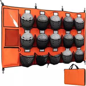 15명의 선수를 위한 야구 소프트볼 더그아웃 정리용 헬멧 가방 걸이 VISEMAN 장갑 공 보관함