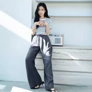 [미리주문10 ]셀렙샵 에디션 26SS 밴딩 스트링 와이드 찰랑 데님 2종