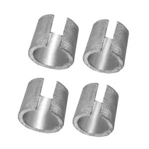 2 쌍 배터리 네거티브 터미널 어댑터 포지티브 포스트 심 변환기 자동차