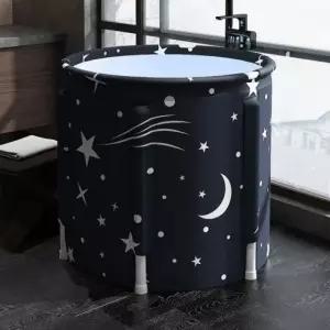 가정용 접이식 미니욕조 반신욕 홈스파 족욕 휴대 보관 사우나덮개