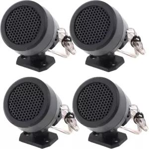DriSentri 4pcs 돔 트위터 12V 500W 고효율 자동차 스테레오 스피커 오디오 시스템 액세서리용 TP-006A