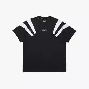 DIADORA 그랜드슬램 에어리 메쉬 반팔 티셔츠 BLACK 314523