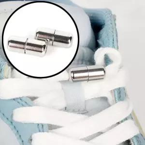 운동화끈 운동화끈풀림방지 클립 캡슐 버클 실버 yax3+7KHo