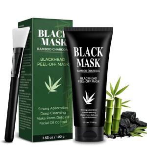 샤에바 블랙헤드 도구가 클렌징 마스크 먼지 리무버 페이스 마스크 포함된 오프 차콜 브러시