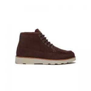 TIMBERLAND 남성 브리튼 밀즈 미드 레이스 추카부츠 - 다크 브라운 스웨이드 / A6CEP-EIV 407701
