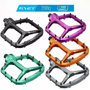 스포츠 자전거부품 RYET MTB 페달 398g 113x102mm 대형 플랫폼 알루미늄 합금 밀폐형 베어링 9/16 SPD Endu