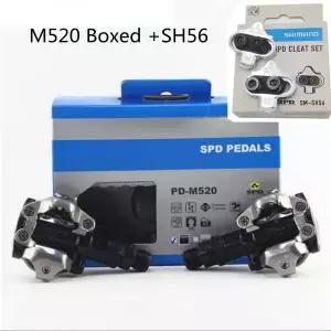 스포츠 자전거부품 SPD 페달 PD-M520 PD-M540 셀프 락킹 SM-SH51 클리트 세트 베어링 포함 PD-M520/M540 MT