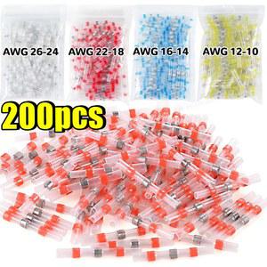 방수 솔더 히트슈링크 튜브 슬리브 전선 커넥터 버트 스플라이스 터미널 열수축 케이블