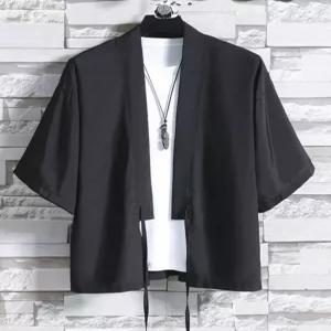 남자유카타 남성 카디건 전통 온천옷 가운 목욕 남녀공용