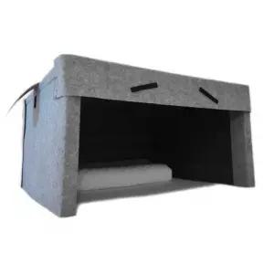 방음 텐트 암막 1인용 방풍 찜질방 우풍 불빛 빛차단 소음