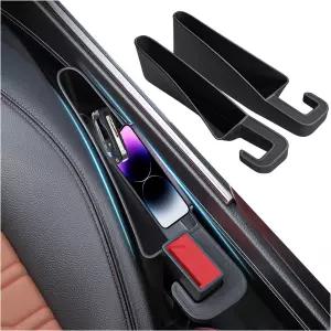 IHOTDER 2026 휴대폰 열쇠 카드 자동차 보관용 2PCS 카시트 사이드 갭 필러가 장착된 업그레이드된 짧은