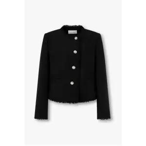 VOV 보브 프린지 디테일 트위드 자켓 7156210007 1043489