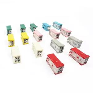 32V 미니 슬롯형 자동차 MCASE 모양 카트리지 퓨즈 키트 15A/20A/25A/30A/40A/50A/60A 16 PCS
