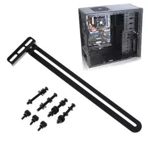 범용 냉각 팬 장착 브래킷 홀더 PCI 측면 블로우 그래픽 카드