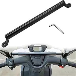 범용 다기능 오토바이 밸런스 바 수정 된 알루미늄 합금 확장 핸들 전조등 브래킷 모토 액세서리