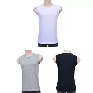 (제임스딘) 더블 실켓 순면 남성 머슬 런닝 남성런닝 면런닝 면남자런닝