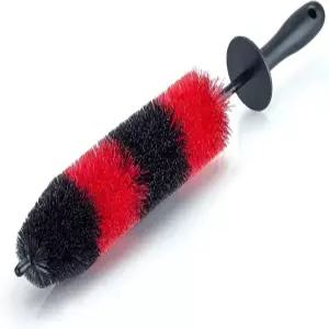 프리미엄 휠/림 클리닝 브러시 롱 소프트 브리스틀 자동차 타이어 디테일 바퀴 배기 팁 오토바이 자전거