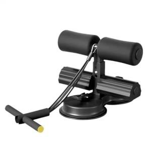 저항 밴드 싯업 보조 바 실내 복부 코어 트레이닝 풋 홀더 (이중 흡착판 포함) 홈짐 운동기구