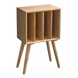 원목 LP 수납장 LP판 레코드판 거실 틈새 협탁 정리함