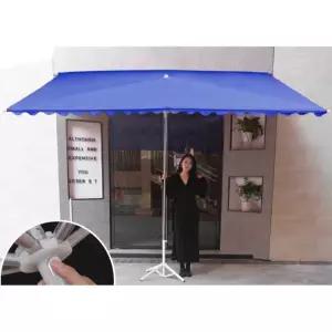 반 파라솔 카페 사각 차광막 발코니 어닝 야외 상가 테라스