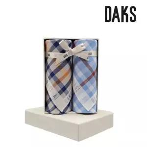 [백화점 정품] 26년SALE 닥스 DAKS 2매 선염 남성 손수건세트 DEO2101
