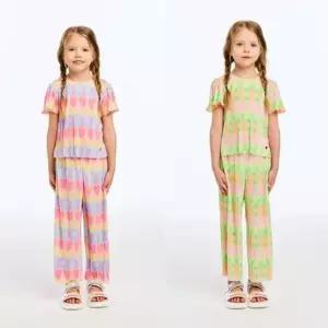 [갤러리아] 베네통키즈G 레인보우보드레플리츠블라우스/팬츠(택1)QAWS03631/PT03631