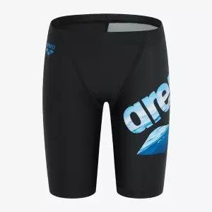 아레나 남아동 실내수영복 씨워터 아동 4부 (A5BB1BF05BLK)