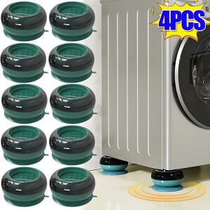 범용 방진 패드 세탁기 고무 발 매트 자동 냉장고 가구 리프팅 발베이스