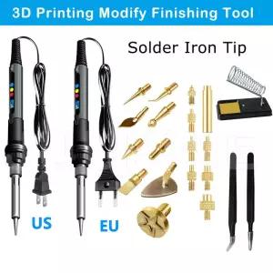 3D 액세서리 납땜 인두 스무딩 도구 키트 수정 마무리 용접 열 삽입