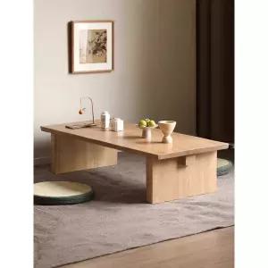 다다미 테이블 좌식 카페 다도 낮은 찻상 커피 좌탁 접이식