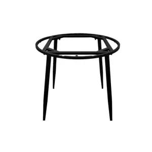 원탁 테이블 원형 받침대 호텔 다이닝 이동식 스틸 프레임 거치대 탁자