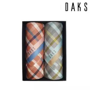 [백화점 정품] 26년SALE 닥스 DAKS 남녀 손수건 2매세트 선염 164번