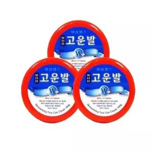 웰빙헬스고운발100g X 3개 명품고운발풋케어 약국판매