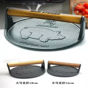 미트 프레스 주철 베이컨 미트프레스 식당 수동 편육 연육기 매셔