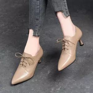 미들힐 발목구두 부츠힐 여성구두 댄스 데일리 부티슈즈