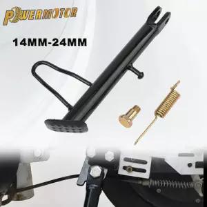 범용 오토바이 킥 스탠드 사이드 풋 브래킷 모터 스쿠터 지원 모토 크로스 액세서리