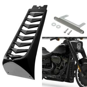 [호환품]바이크 오토바이 비비드 블랙 프론트 턱 페어링 스포일러 Harley Softail Street Bob 브레이크 아