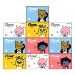 휴대용휴지 크리넥스 여행용티슈 휴대용 화장지 x 50매 10팩