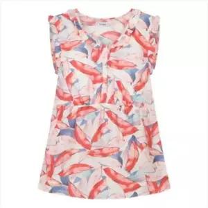 [갤러리아] 나염 민소매 브라캡 내장 여성 홈웨어 상의 (EZ1966T)