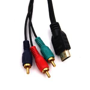 HDTV 하이 퀄리티 HDMI 호환 케이블 AV 코드 컨버터 어댑터 3 RCA 비디오 오디오 1080P